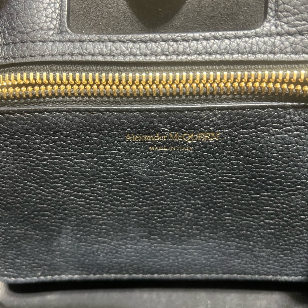 Alexander McQueen Leather Mini Tote Bag - Picture 8 of 11